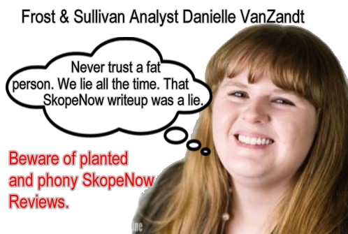 Frost & Sullivan Anaylst  Danielle VanZandt