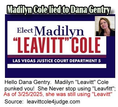 Madilyn Cole Punks Dana Gentry